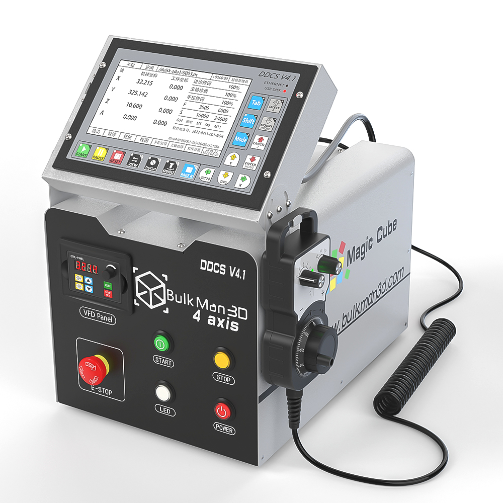 BulkMan3D 1500x1500 OX MAN CNC - đánh giá và giá Ddcs V4.1 4 Axis Cnc Offline Controller