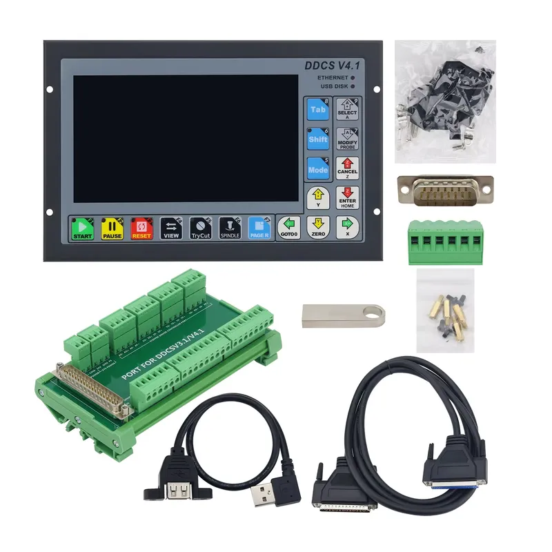 DDCS-V4.1 3-Axis/4-Axis Standa - đánh giá và giá Ddcs V4.1 4 Axis Cnc Offline Controller