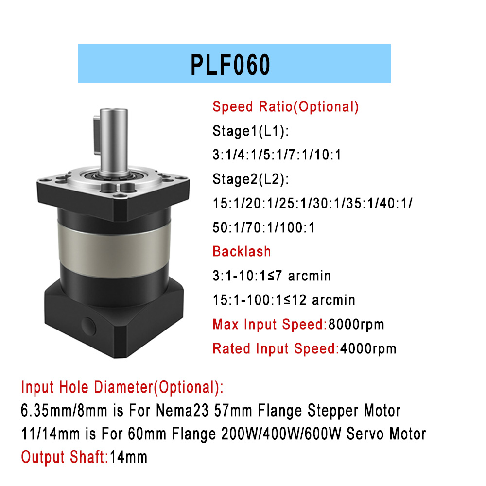 Planetary Reducer 57/86mm Step - đánh giá và giá Planetary Gearbox Reducer Nema 23 34