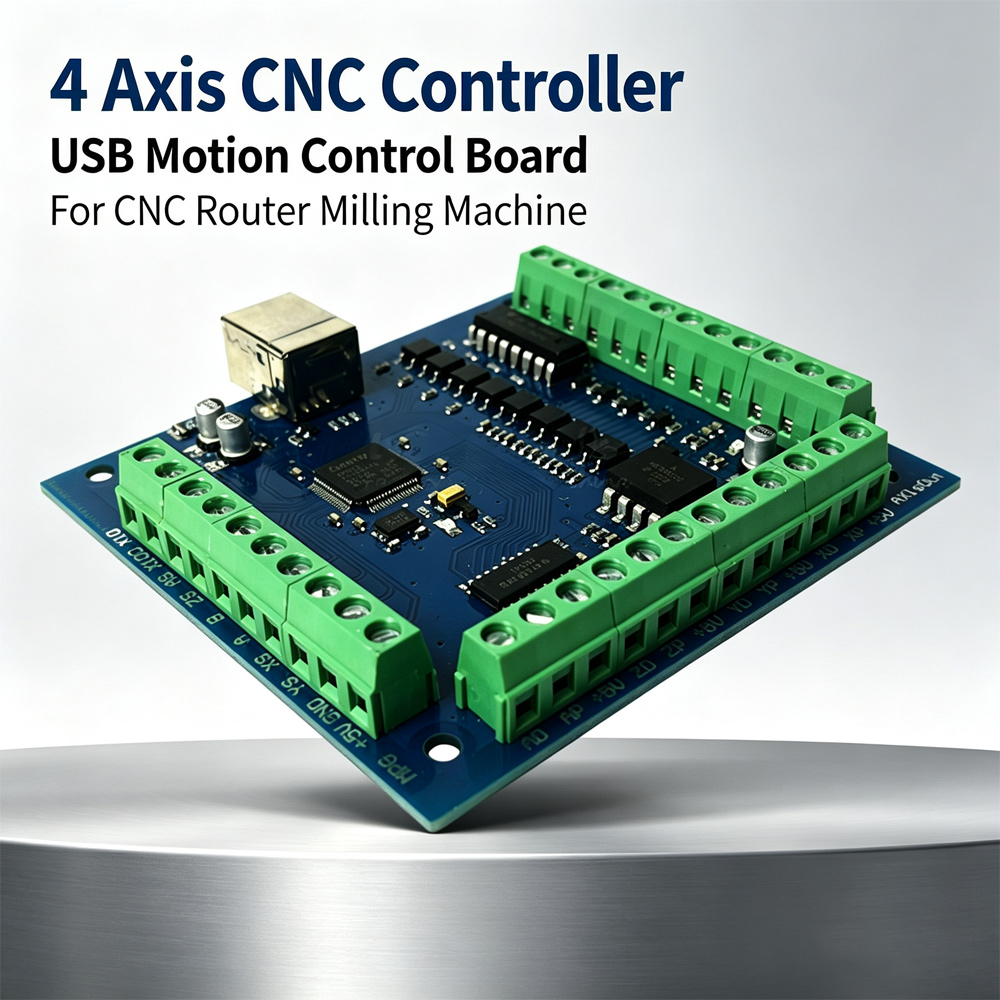 CNC Motion MACH3 4-Axis Contro - đánh giá và giá Mach3 Usb Cnc Controller 4 Axis 100Khz