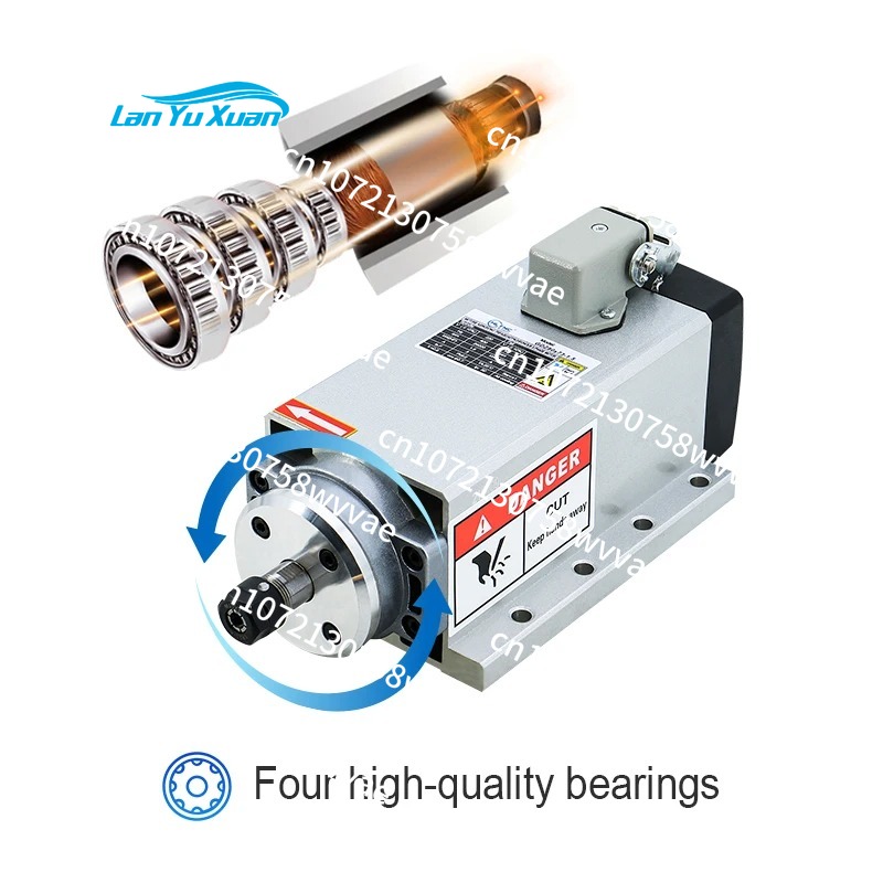 1.5KW 110V CNC Air-Cooled Spin - đánh giá và giá Air Cooled 1.5Kw Spindle Motor Inverter 110V