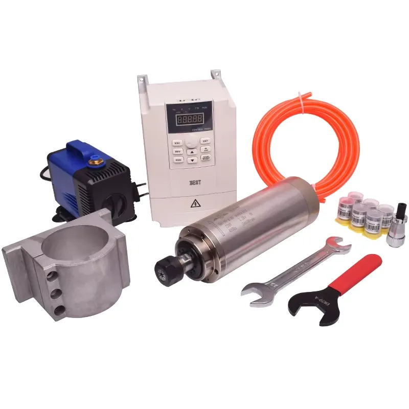 Gdz80 2.2kw Water Cooled Spind - đánh giá và giá 2.2Kw Water Cooled Spindle Kit Vfd