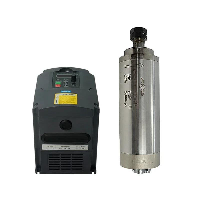 LY 220V 1.5KW 2.2KW VFD Water  - đánh giá và giá 2.2Kw Water Cooled Spindle Kit Vfd