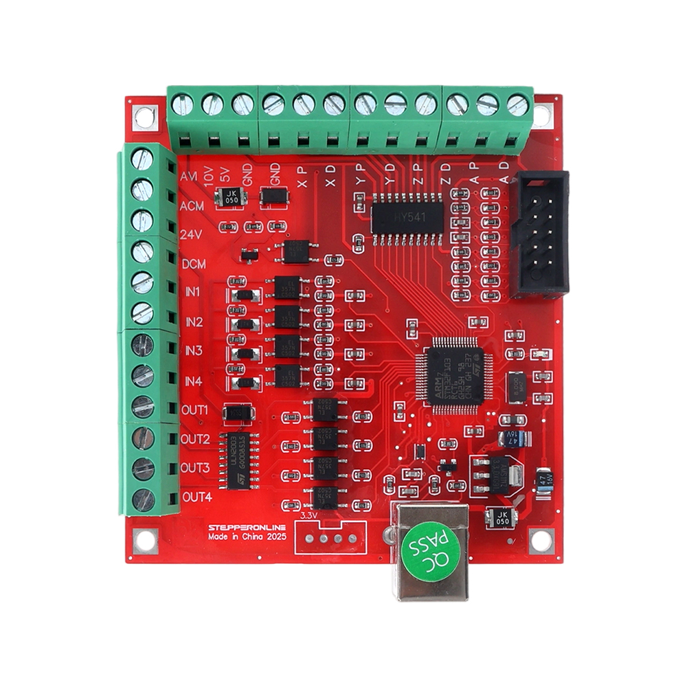 4-Axis USB CNC Breakout Board  - đánh giá và giá Mach3 Usb Cnc Controller 4 Axis 100Khz
