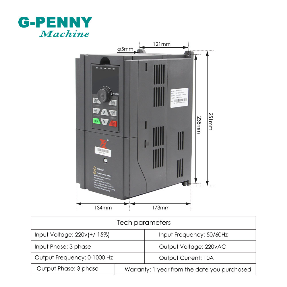 2.2kw ER20 D80 Metal Spindle W - đánh giá và giá 2.2Kw Water Cooled Spindle Kit Vfd