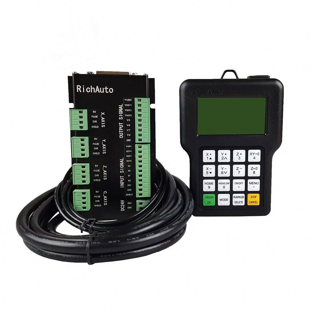 TEBAK 3/4-Axis Motion System R - đánh giá và giá Richauto A11 Dsp Controller 3 Axis