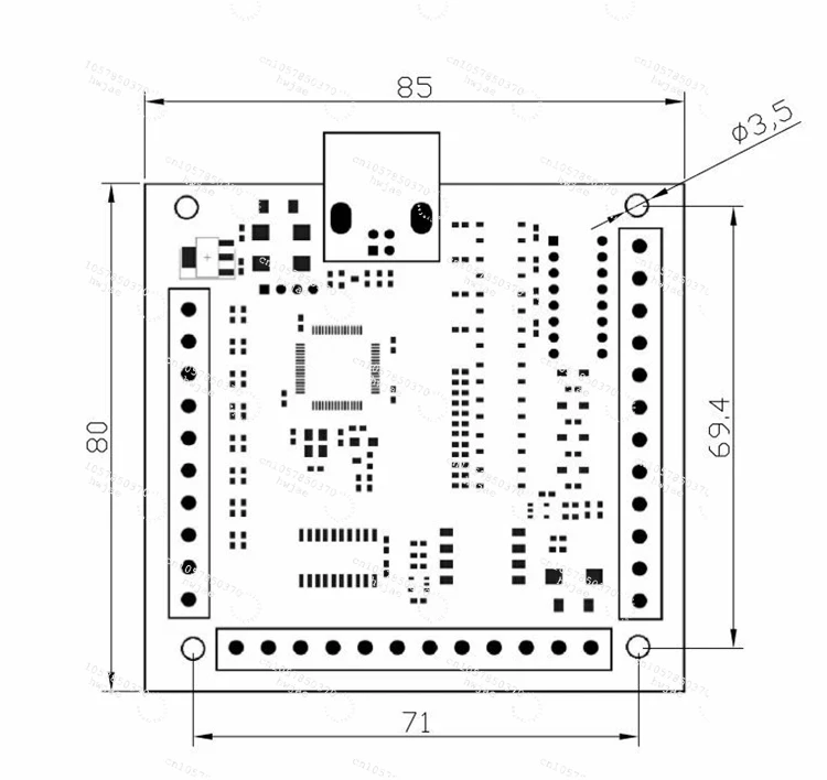 MACH3 4-Axis USB CNC Controlle - đánh giá và giá Mach3 Usb Cnc Controller 4 Axis 100Khz